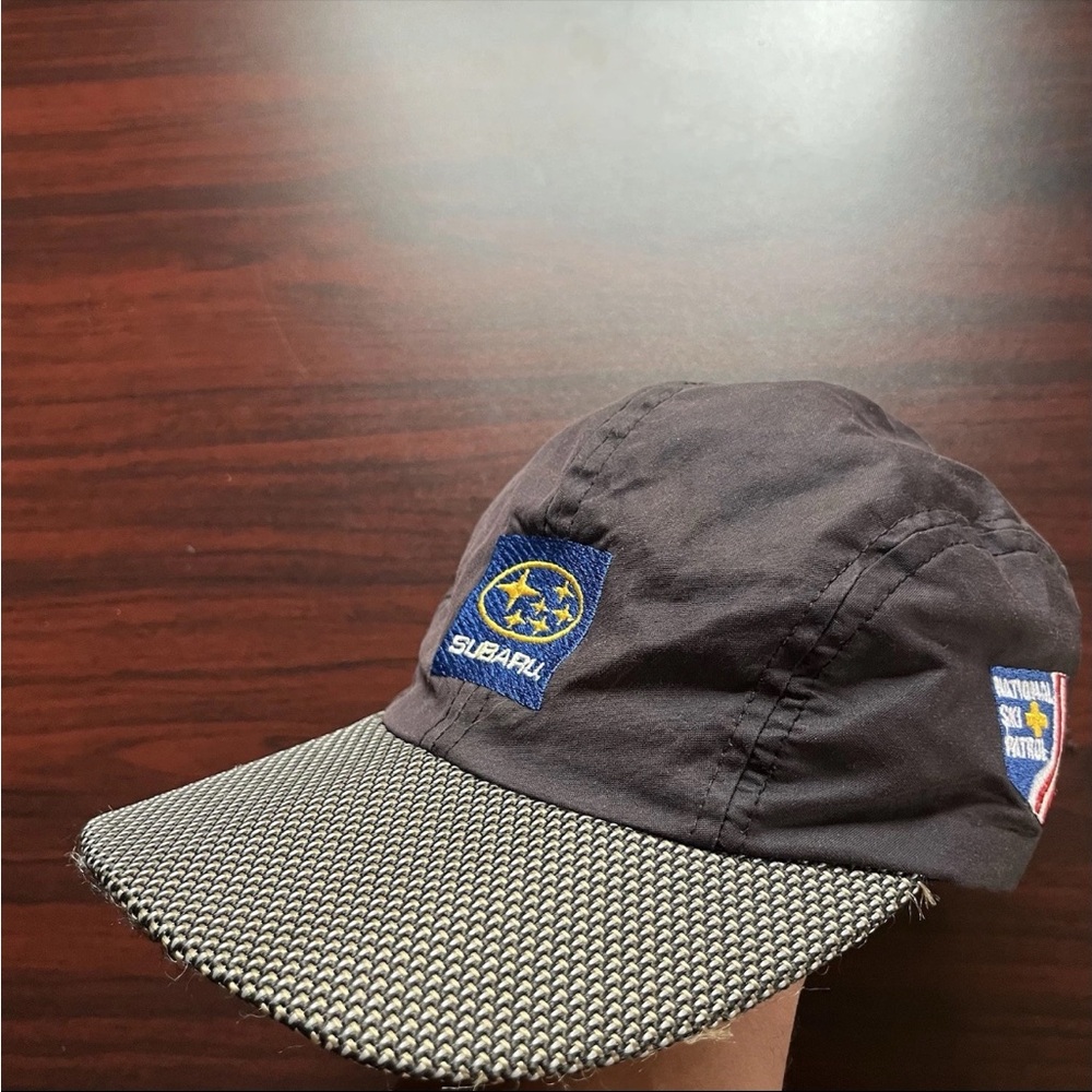Vintage Subaru National Ski Patrol World Rally Team Hat Cap Adjustable Rare